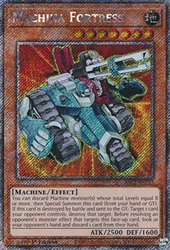 Maschinenwesen Festung (V.1) RA03-233 Platinum Secret Rare Near Mint Deutsch 1. Auflage