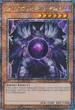 Caius der Schattenmonarch (V.2) RA03-194 Quarter Century Secret Rare Near Mint Deutsch 1. Auflage