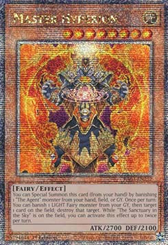 Meister Hyperion (V.2) RA03-252 Quarter Century Secret Rare Near Mint Deutsch 1. Auflage