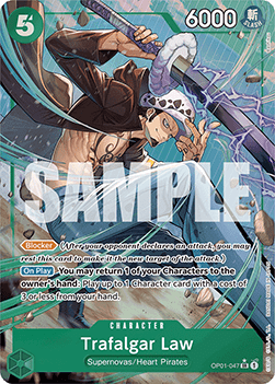 Trafalgar Law (OP01-047) (V.2) PRB01 Alternate Art Near Mint Englisch