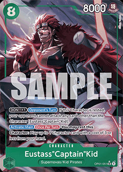 Eustass"Captain"Kid (OP01-051) (V.2) PRB01 Alternate Art Near Mint Englisch