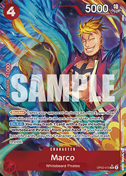 Marco (OP02-018) (V.4) PRB01 Alternate Art Near Mint Englisch
