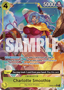 Charlotte Smoothie (OP03-110) (V.2) PRB01 Rare Near Mint Englisch