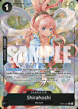 Shirahoshi (OP05-082) (V.4) PRB01 Alternate Art Near Mint Englisch