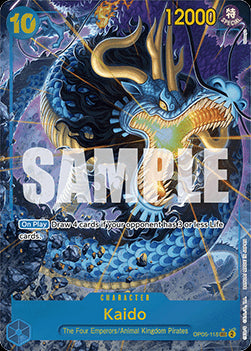 Kaido (OP05-118) (V.2) PRB01 Alternate Art Near Mint Englisch