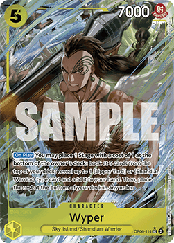 Wyper (OP06-114) (V.3) PRB01 Uncommon Excellent Englisch