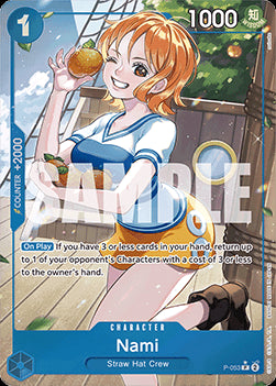 Nami (P-053) (V.3) PRB01 Promo Near Mint Englisch