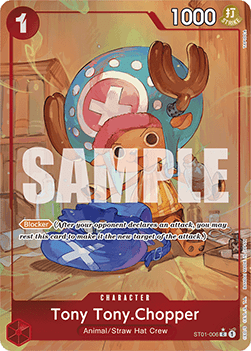 Tony Tony.Chopper (ST01-006) (V.4) PRB01 Alternate Art Near Mint Englisch
