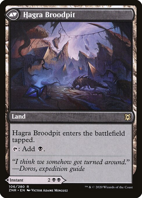 Hagra Mauling // Hagra Broodpit - Back Face