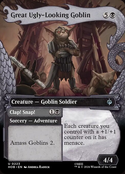 Great Ugly-Looking Goblin // Clap! Snap! - Back Face