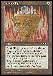 Ashnod's Cylix ALL- Rare Good Englisch
