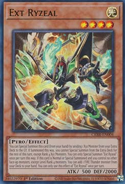 Ext Ryzeal CRBR-004 Ultra Rare Excellent Englisch 1. Auflage