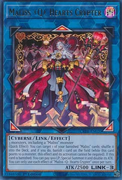 Maliss Q Hearts Crypter CRBR-020 Ultra Rare Near Mint Englisch 1. Auflage