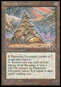 Phyrexian Devourer ALL- Rare Played Englisch