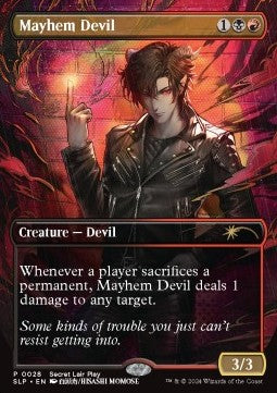 Mayhem Devil DCI-28 Rare Excellent Englisch Foil