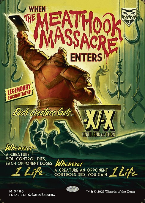 The Meathook Massacre (V.2) XINR-486 Mythic Near Mint Englisch Foil