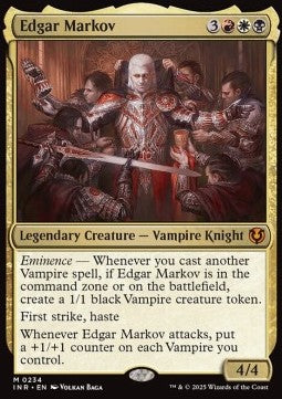 Edgar Markov INR-234 Mythic Near Mint Englisch Foil