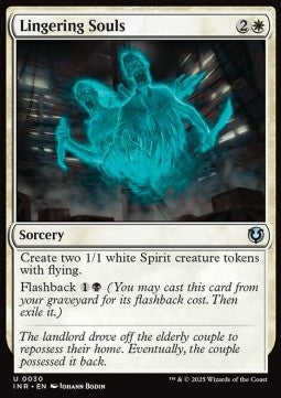 Lingering Souls INR-30 Uncommon Near Mint Englisch