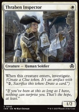 Thraben Inspector INR-45 Common Near Mint Englisch