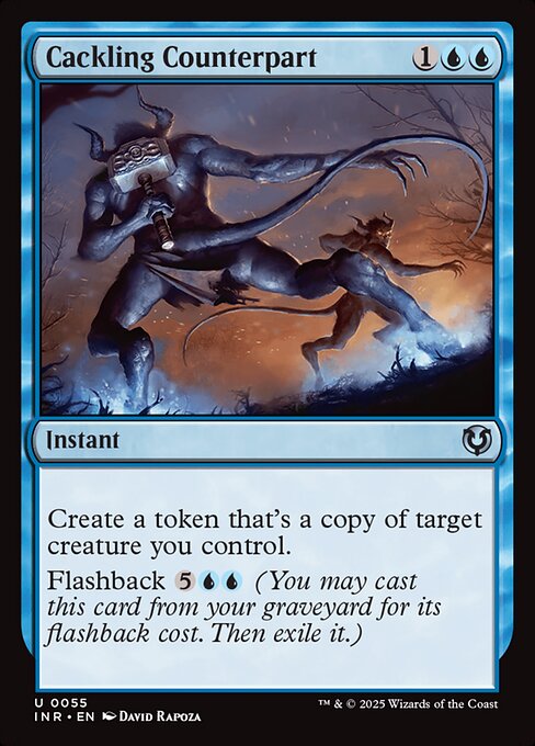 Cackling Counterpart INR-55 Uncommon Near Mint Englisch