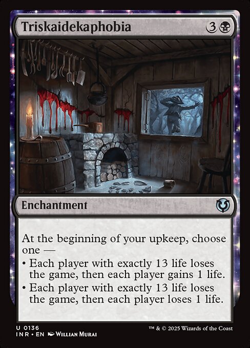 Triskaidekaphobia INR-136 Uncommon Near Mint Englisch