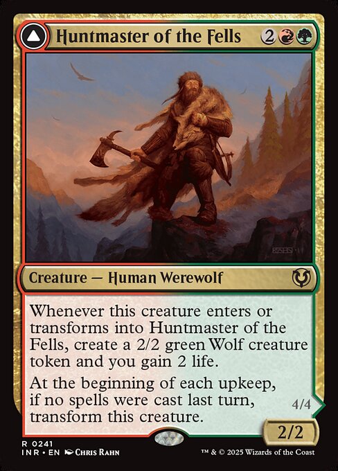 Huntmaster of the Fells / Ravager of the Fells INR-241 Rare Near Mint Englisch
