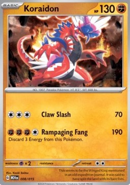Koraidon M24-008 Promo Near Mint Deutsch