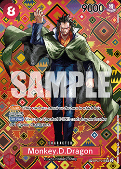 Monkey.D.Dragon (OP07-015) OP09 Special Rare Near Mint Englisch