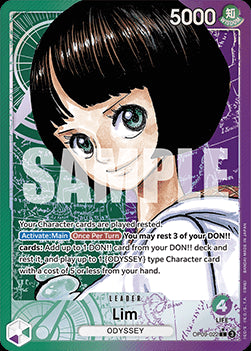 Lim (OP09-022) (V.2) OP09 Alternate Art Excellent Englisch