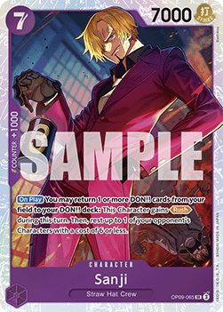 Sanji (OP09-065) (V.1) OP09 Super Rare Excellent Englisch