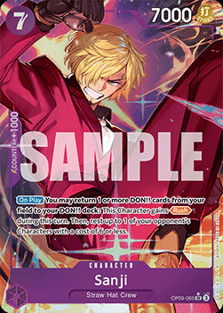 Sanji (OP09-065) (V.2) OP09 Alternate Art Near Mint Englisch