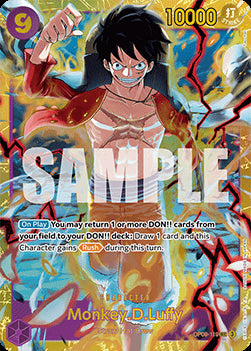 Monkey.D.Luffy (OP09-119) (V.1) OP09 Secret Rare Excellent Englisch