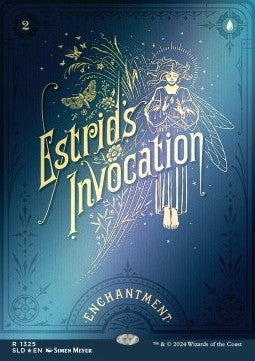 Estrid's Invocation SLDCV-1325 Rare Near Mint Englisch Foil
