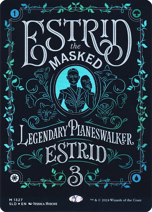 Estrid, the Masked SLDCV-1327 Mythic Excellent Englisch Foil