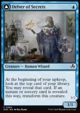 Delver of Secrets / Insectile Aberration INR-60 Common Near Mint Englisch
