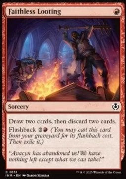 Faithless Looting INR-151 Common Near Mint Englisch