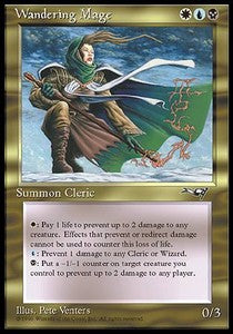 Reisender Magus ALL- Rare Light Played Deutsch