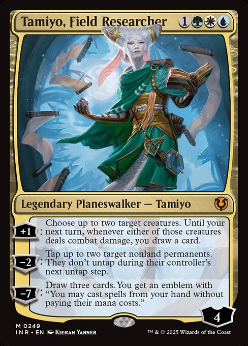 Tamiyo, Field Researcher INR-249 Mythic Excellent Englisch Foil
