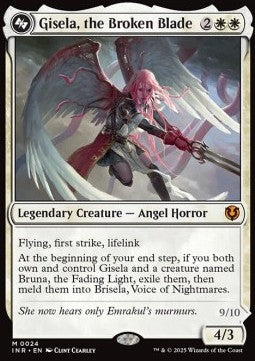 Gisela, the Broken Blade / Brisela, Voice of Nightmares INR-24 Mythic Near Mint Englisch