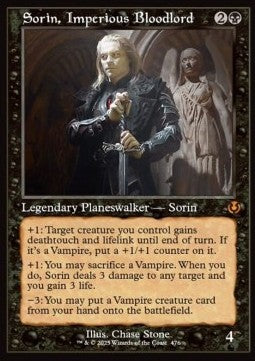 Sorin, Imperious Bloodlord XINR-476 Mythic Near Mint Englisch