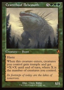 Kraterhuf-Behemoth XINR-480 Mythic Near Mint Englisch