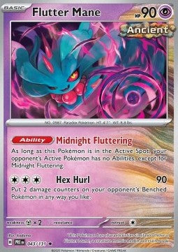 Flatterhaar PRE-043 Rare Near Mint Deutsch Reverse Holo