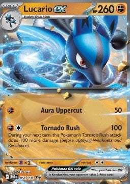 Lucario ex PRE-051 Double Rare Near Mint Englisch