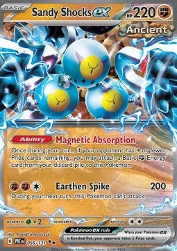 Sandy Shocks ex PRE-056 Double Rare Near Mint Englisch