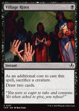 Village Rites INR-137 Common Near Mint Englisch
