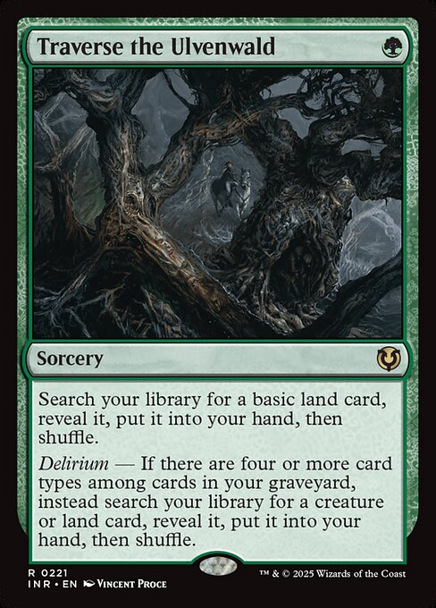 Traverse the Ulvenwald INR-221 Rare Near Mint Englisch
