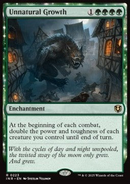 Unnatural Growth INR-223 Rare Near Mint Englisch Foil