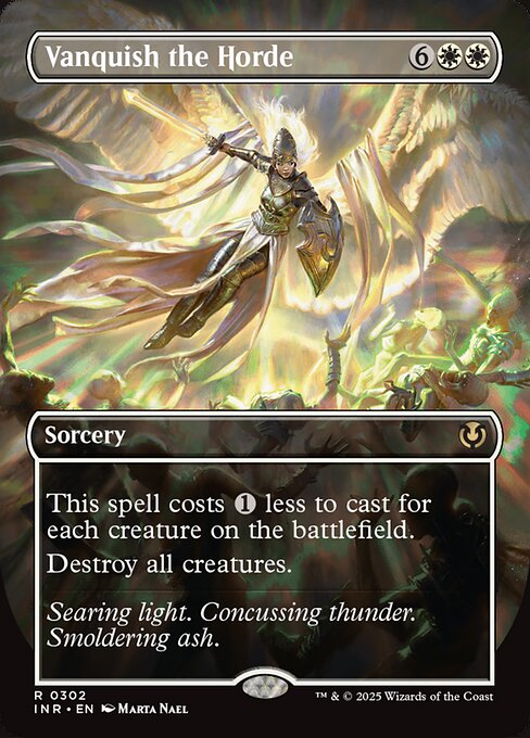 Vanquish the Horde XINR-302 Rare Near Mint Englisch Foil