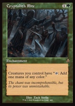 Cryptolith Rite XINR-408 Rare Near Mint Englisch Foil