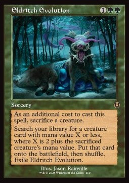 Eldritch Evolution XINR-410 Rare Excellent Englisch Foil